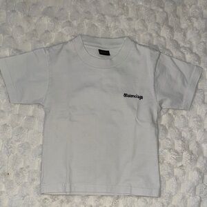 Balenciaga Kids White T-Shirt